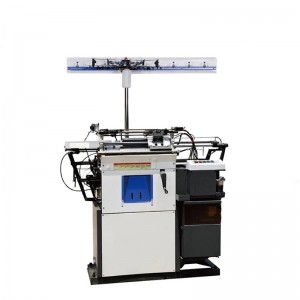 High efficiency automatic jacquard cotton glove knitting machine