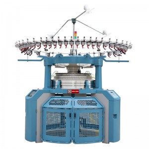 Wholesale products China jacquard single jersey auto stripe circular knitting machine