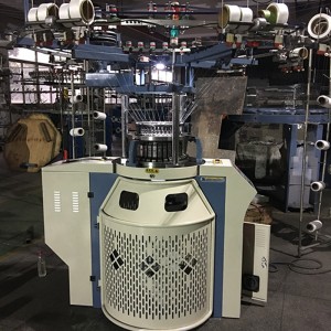 High speed small diameter body size circular knitting machine